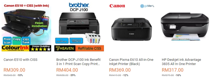 Printer Murah Yang Bagus Bawah RM500 - Wanwidget