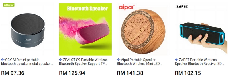 Speaker mini jenis bluetooth yang terbaik di website 11Street Malaysia