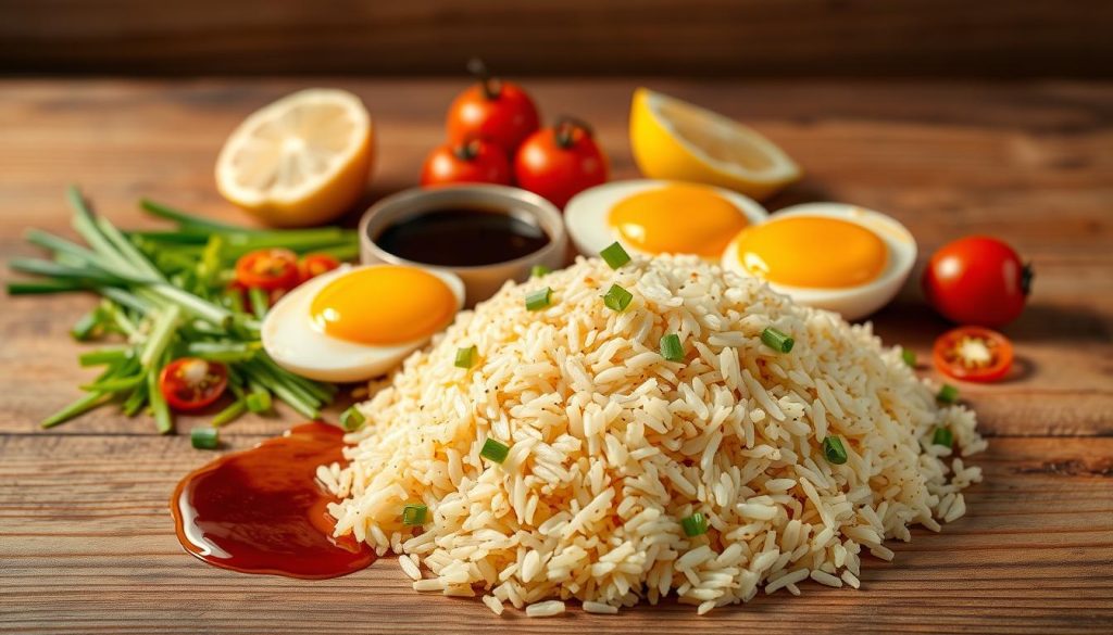 Bahan Nasi Goreng Telur