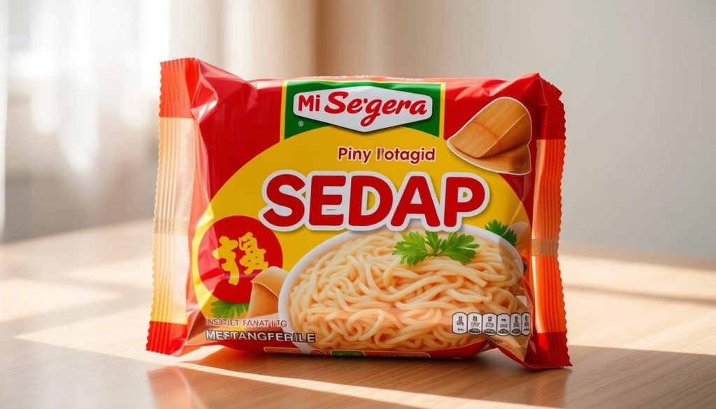 Mi Segera SEDAAP pembungkusan