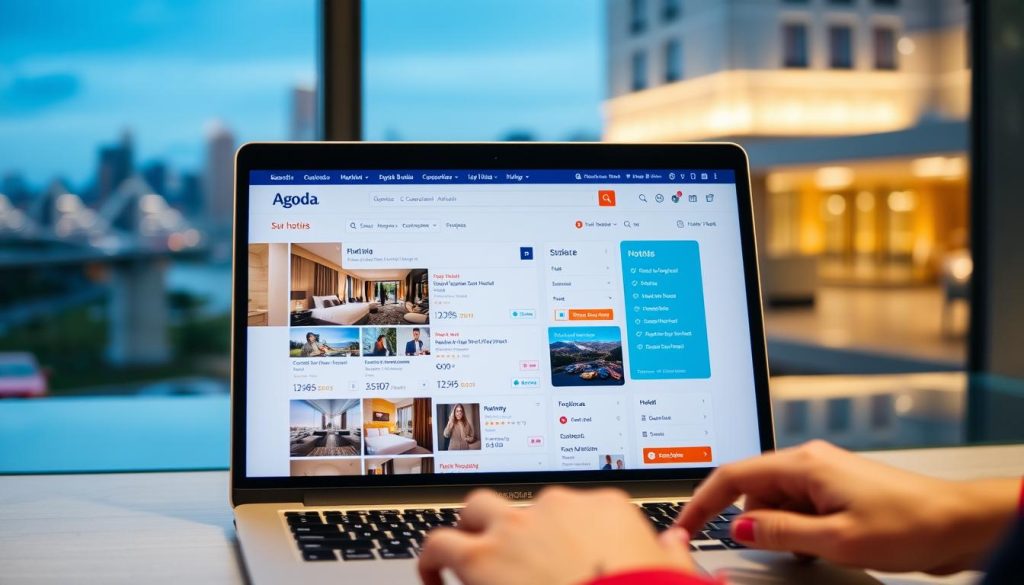 cara booking bilik hotel di Agoda