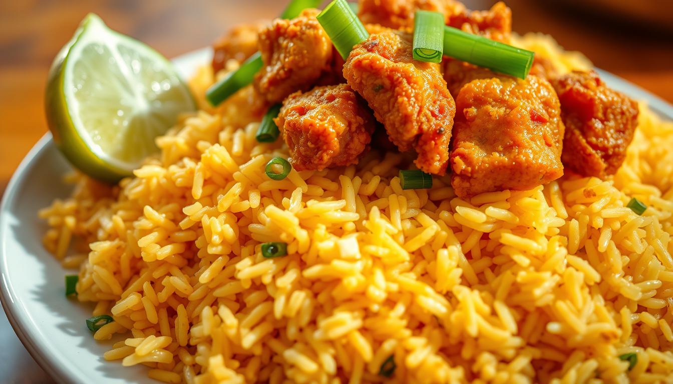 resepi nasi goreng ayam goreng kunyit