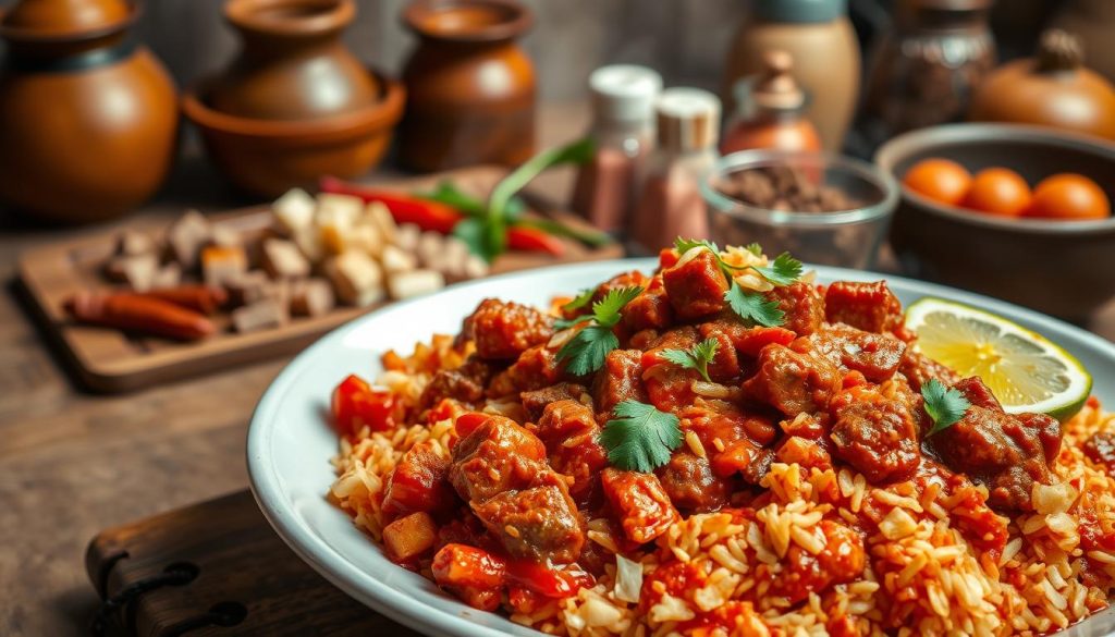 resepi nasi goreng daging masak merah